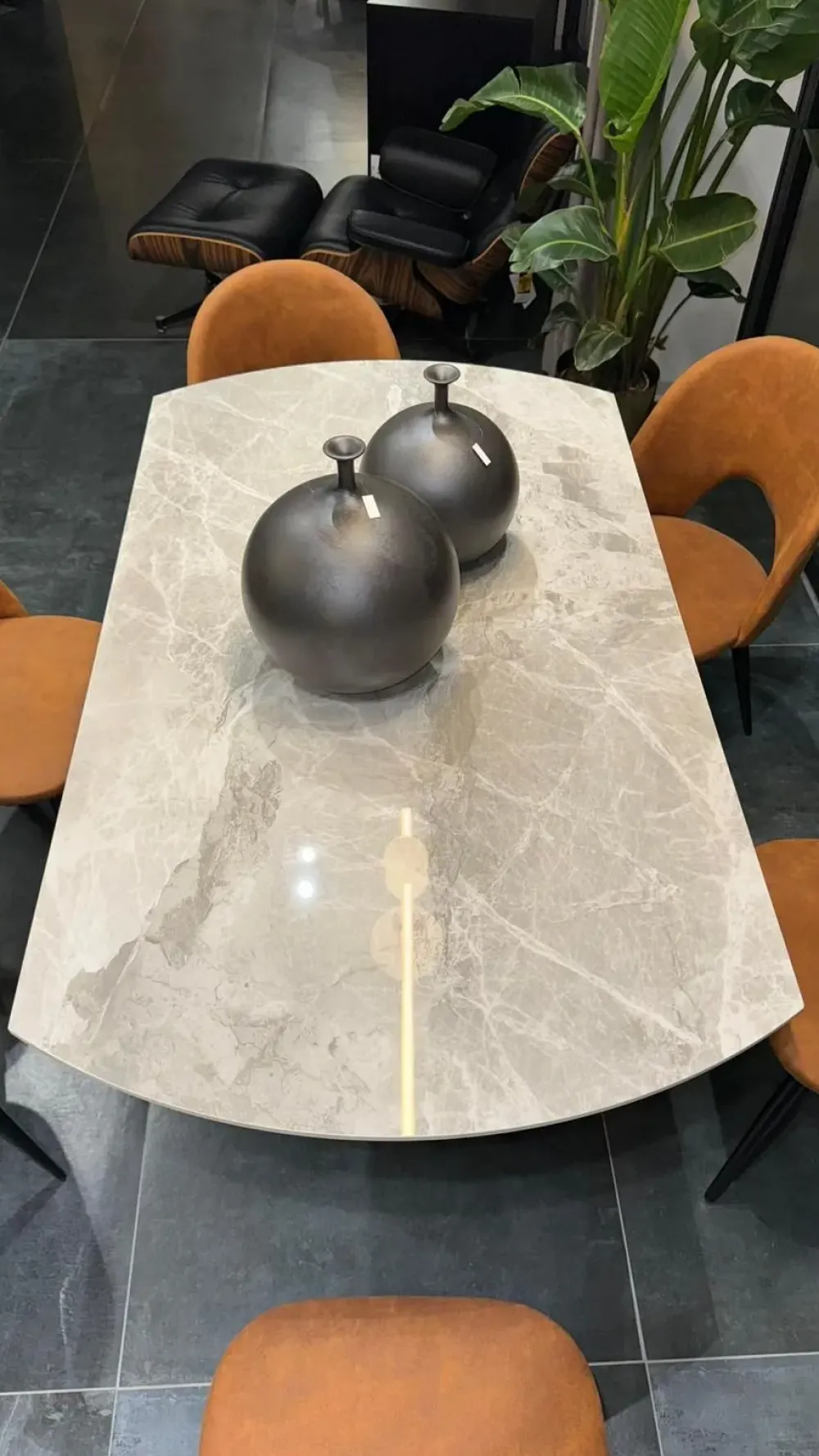 Tavolo rotondo in ceramica Tay di in Offerta Outlet^Target Point New