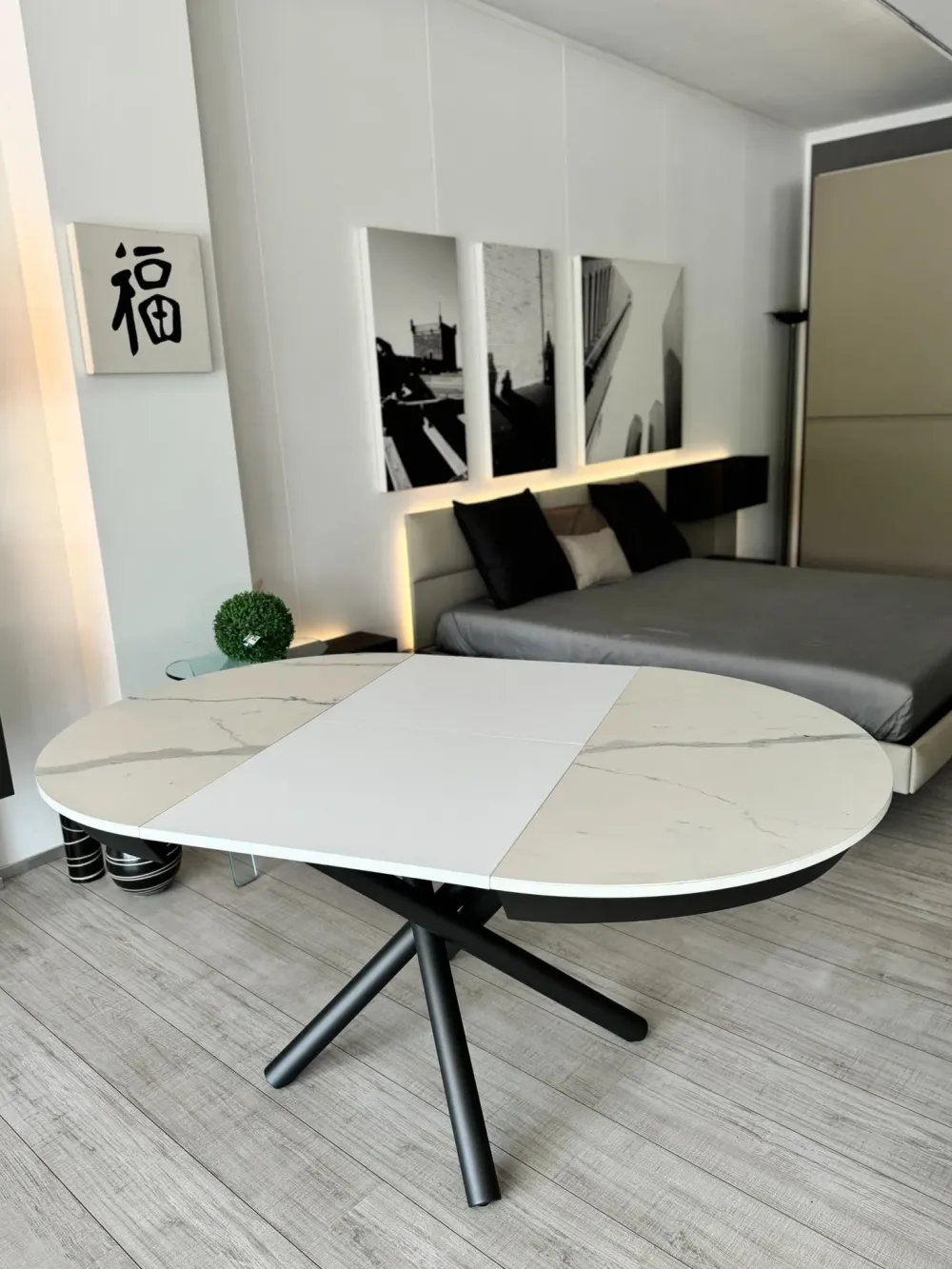 Altacom Tavolo rotondo in ceramica Celsius di in Offerta Outlet- Tavoli