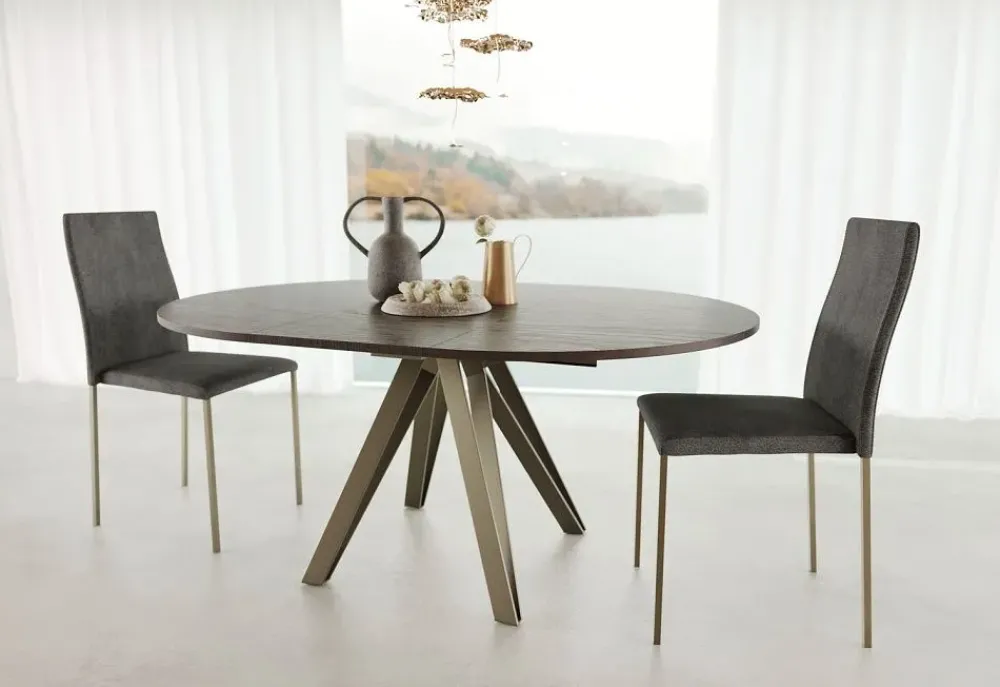 Zamagna Tavolo rotondo in laminato Tavolo rotondo-all. mod.apple in promo-sconto del 40% di in Offerta Outlet- Tavoli