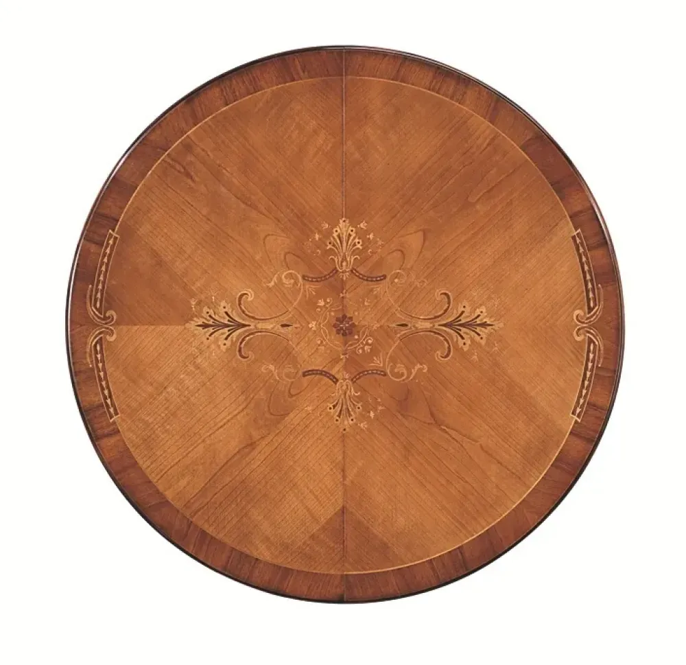 Artigiani Veneti Tavolo rotondo in legno Firenze di in Offerta Outlet- Tavoli