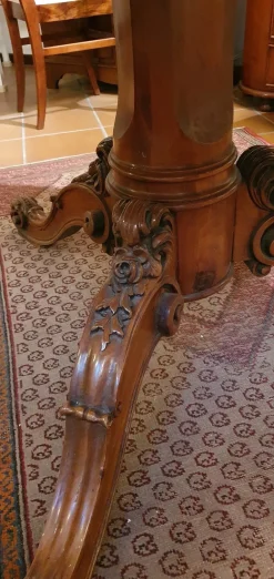 Artigianale Tavolo rotondo in legno Olandese rotondo di in Offerta Outlet- Tavoli