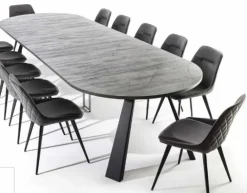 La Seggiola Tavolo rotondo in legno Saturn-ino in Offerta Outlet- Tavoli