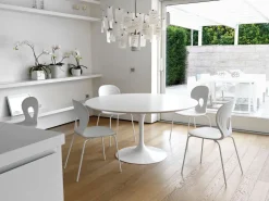 Tavolo rotondo in marmo Around in Offerta Outlet^Unico Italia Outlet