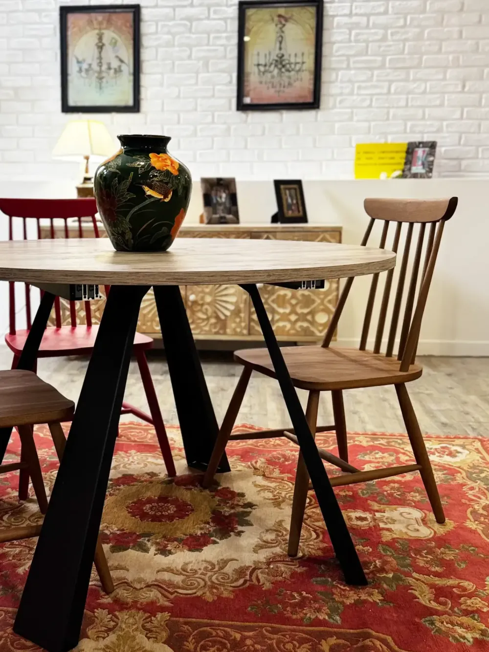 La Seggiola Tavolo rotondo Saturnino scontato del 40%- Tavoli