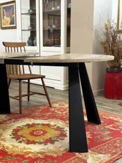 La Seggiola Tavolo rotondo Saturnino scontato del 40%- Tavoli