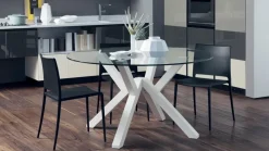 Tavolo rotondo Shangai scontato del 31%^Scavolini