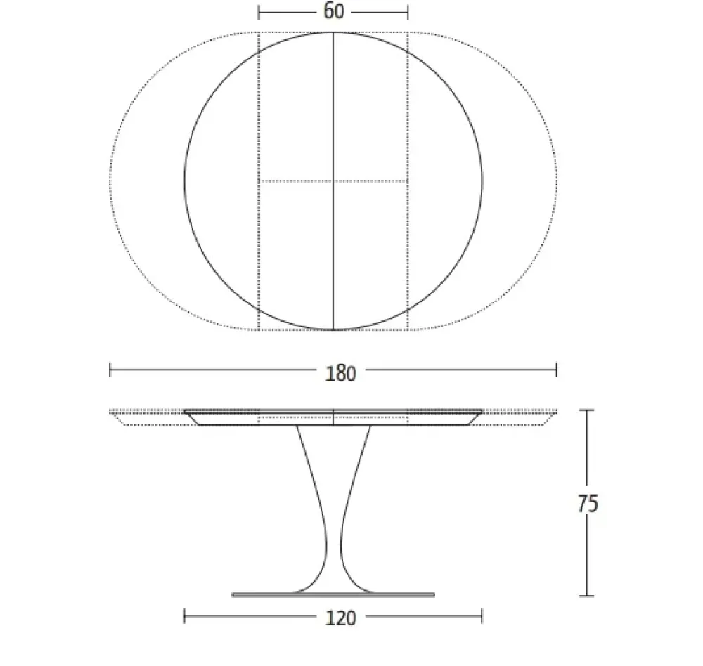 Discount Tavolo rotondo Sun scontato del 10% Tavoli