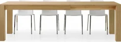 Tavolo rovere naturale doppia allunga^Collezione esclusiva Best