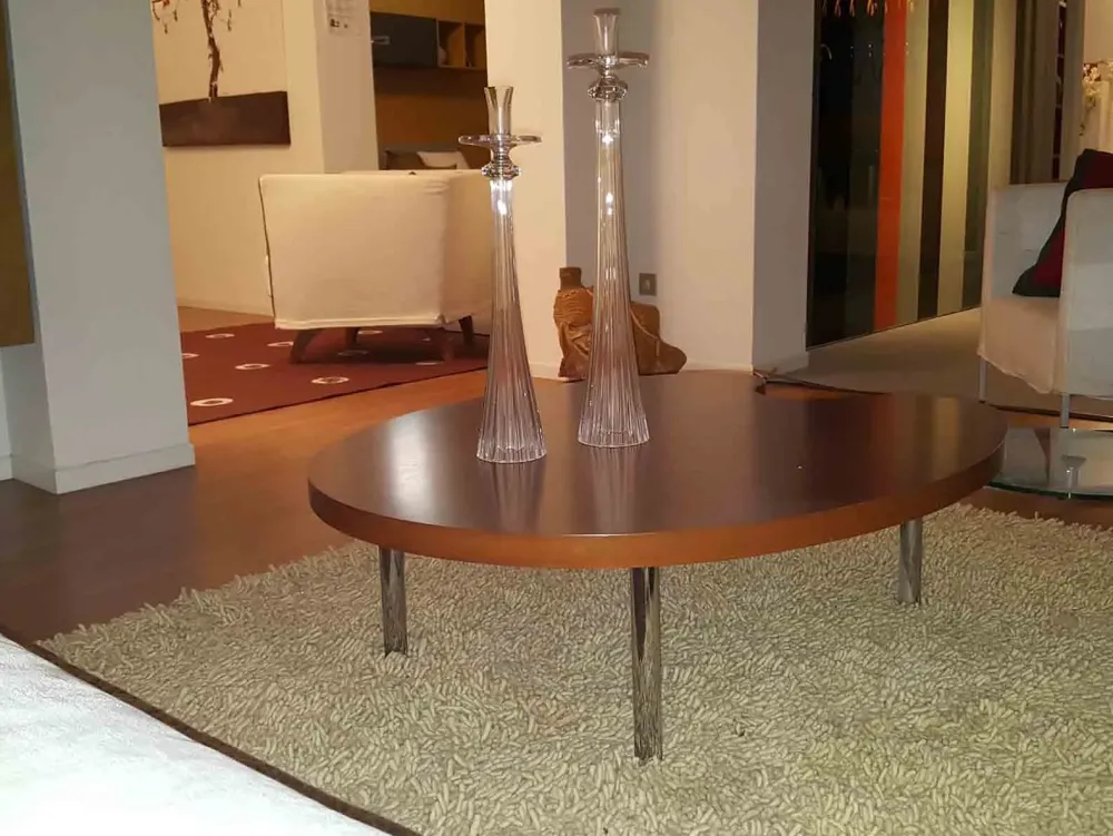 Tavolo sagomato a quattro gambe Lab scontato^Ciacci New