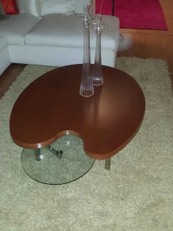 Tavolo sagomato a quattro gambe Lab scontato^Ciacci New