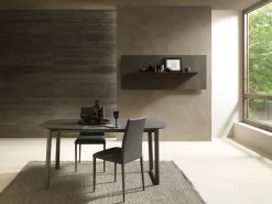 Tavolo sagomato con basamento centrale Ribot scontato Tavoli