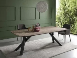 Tavolo sagomato Cross   scontato del 20%^Sedie Brianza New