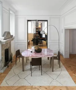 Tavolo sagomato in marmo Milestone di in Offerta Outlet^Arketipo Hot