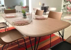 Kartell Tavolo sagomato Viscount of wood scontato del 30%- Tavoli