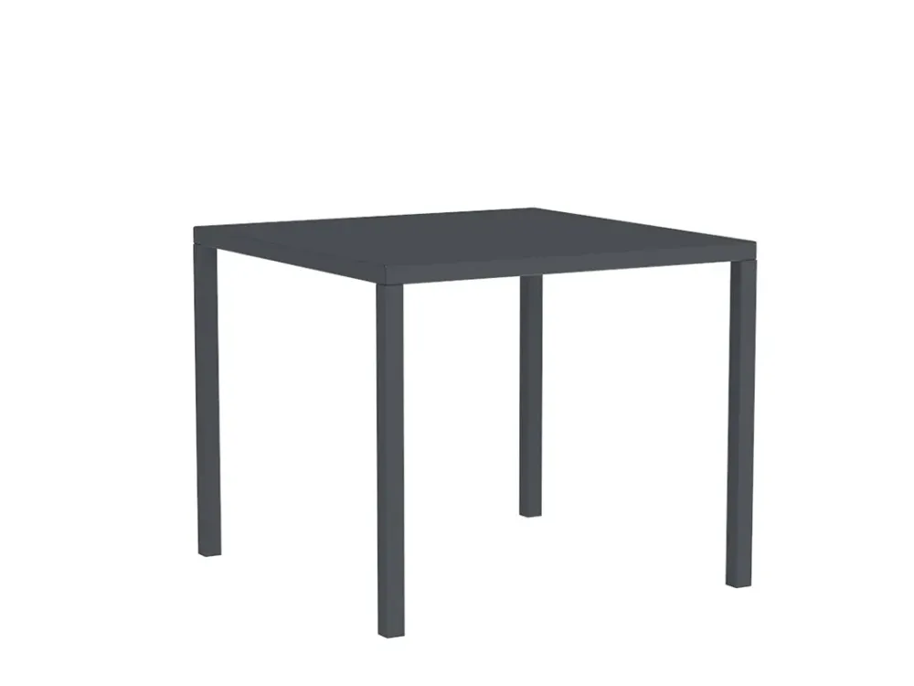 Vermobil Tavolo scontato da giardino Tavolo quatris 90 x 90 grigio antico- Tavoli Da Giardino