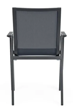 Tavolo scontato da giardino Tavolo pascal allungabile 200-26 cm con 8 poltrone krion antracite^Bizzotto Clearance