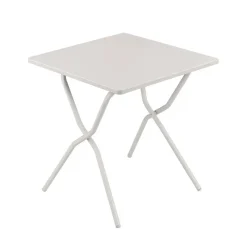 Clearance Tavolo scontato da giardino Tavolo 64x70 cm balcony beige - lafuma Tavoli Da Giardino
