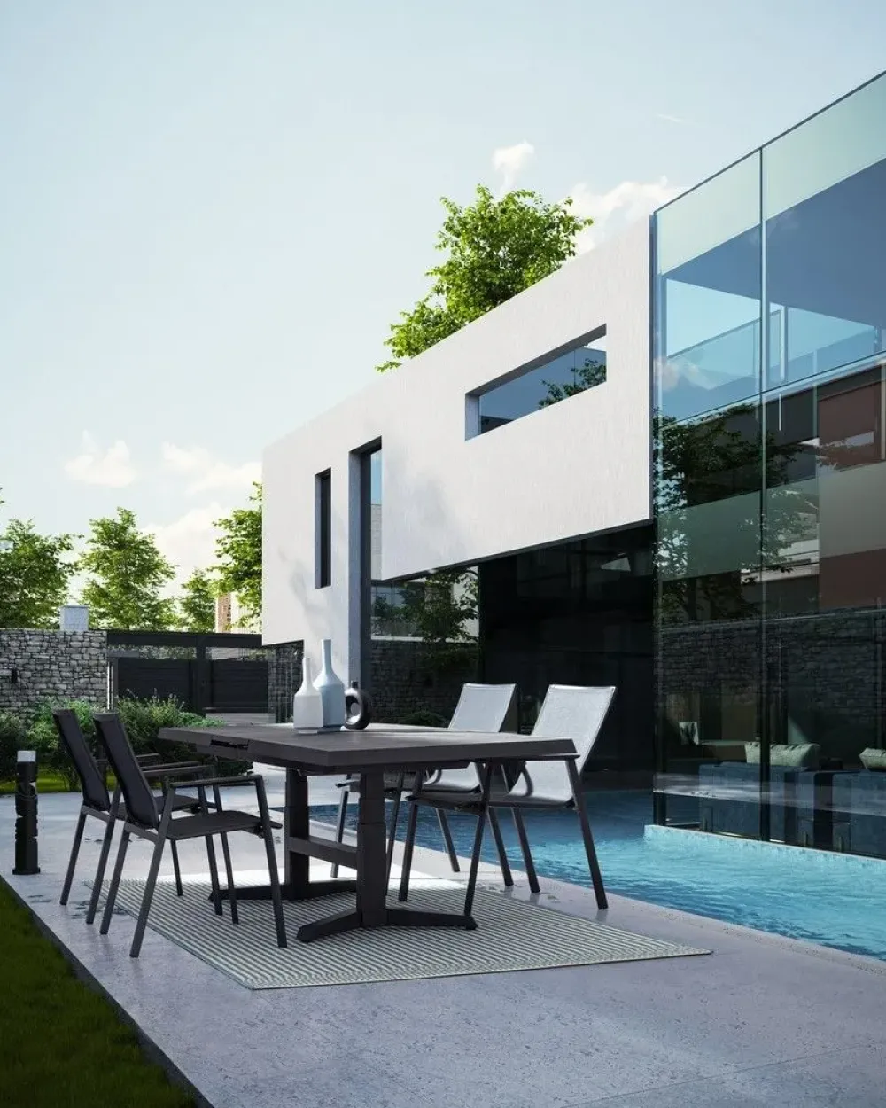 New Tavolo scontato per l'esterno Robert Tavoli Da Giardino