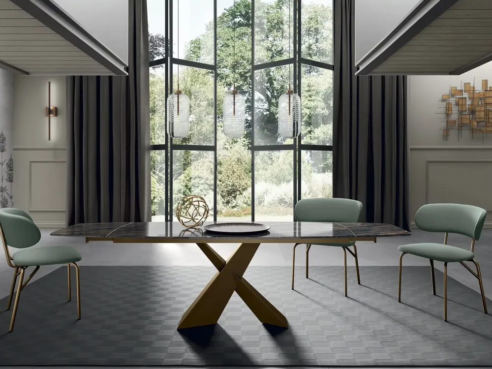 Tavolo Ship in ceramica Allungabile scontato 40%^Zamagna Outlet