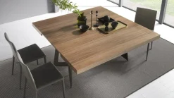 Discount Tavolo Sipario in laminato Rettangolare allungabile scontato 40% Tavoli