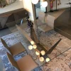 Cattelan Italia Tavolo Skorpio Cattelan in vetro Fisso- Tavoli