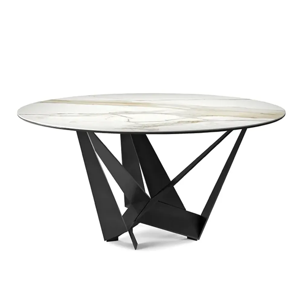 Sale Tavolo Skorpio Keramik Round di . Contatta il venditore per prezzo! Tavoli