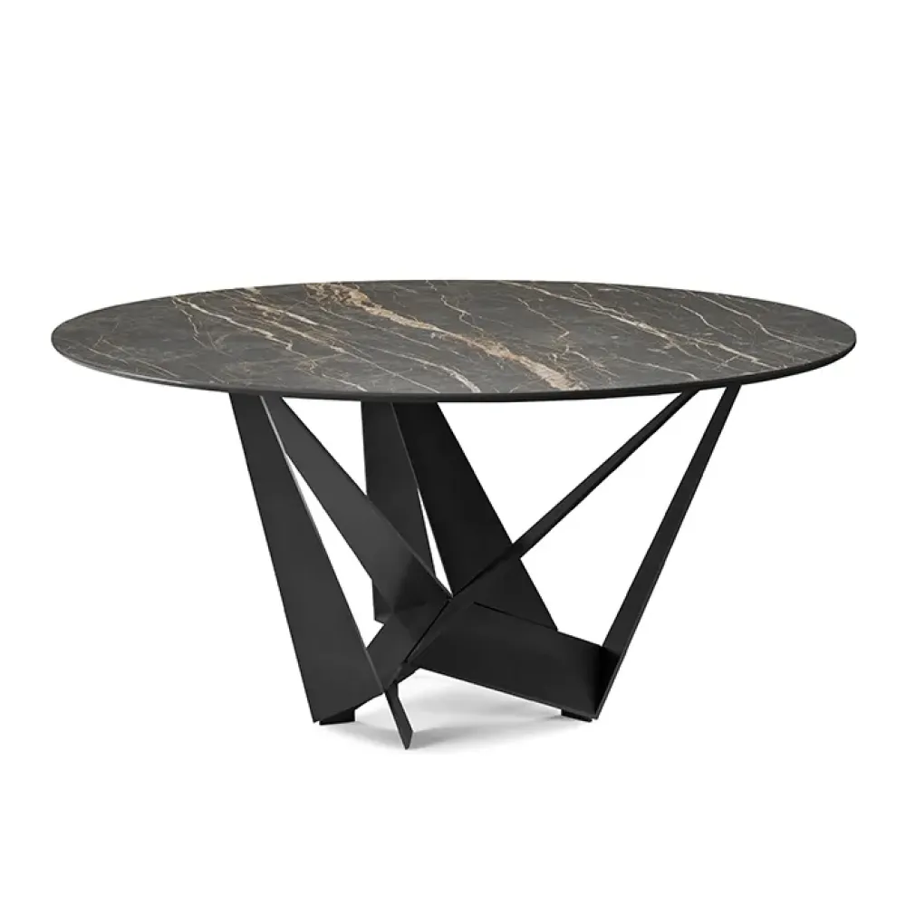 Sale Tavolo Skorpio Keramik Round di . Contatta il venditore per prezzo! Tavoli