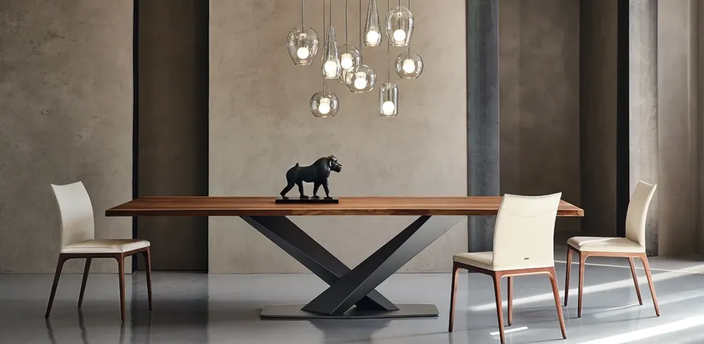 Tavolo Stratos Wood di a prezzi scontati!^Cattelan Italia Sale