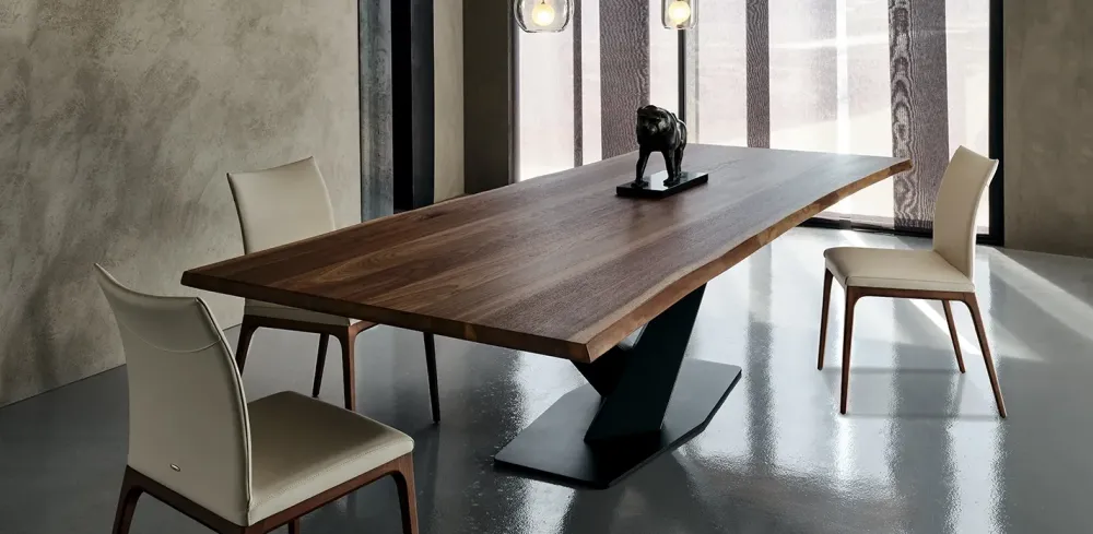 Tavolo Stratos Wood di a prezzi scontati!^Cattelan Italia Sale