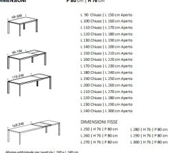 Tavolo su misura allungabile finitura al campione RAL^Pianca