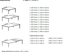 Tavolo su misura allungabile finitura al campione RAL^Pianca