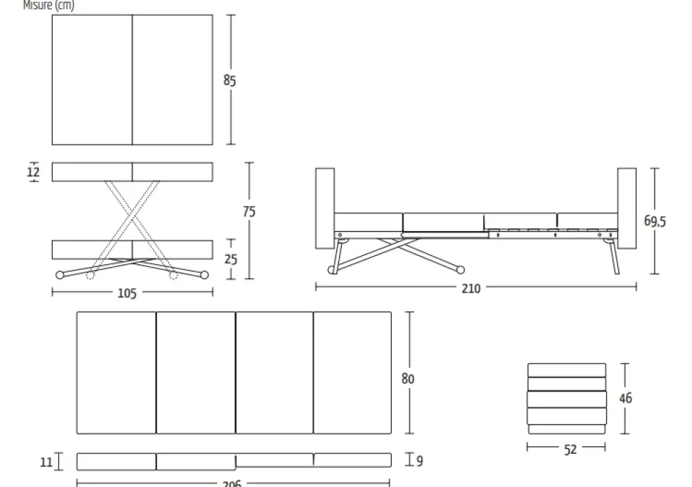 New Tavolo Tavoletto a prezzo scontato Tavoli
