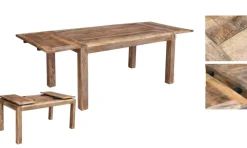 Tavolo Tavolo allungabile  brest con 2 prolunghe   a prezzo scontato^Outlet Etnico Best
