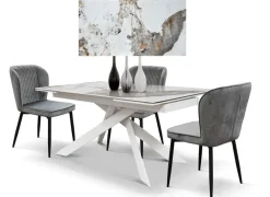 Tavolo Tavolo  allungabile ceramica  luxury   in ceramica Allungabile scontato 45%^Md work Outlet