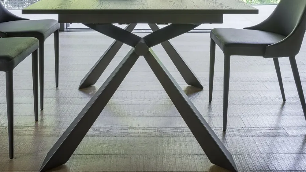 Tavolo Tavolo allungabile pronta consegna effetto marmo in OFFERTA OUTLET -40%^Md work Best