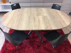 Altacom Tavolo Tavolo fahrenheit tondo allungabile in OFFERTA OUTLET -32%- Tavoli