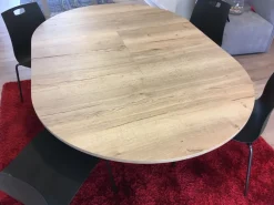 Altacom Tavolo Tavolo fahrenheit tondo allungabile in OFFERTA OUTLET -32%- Tavoli