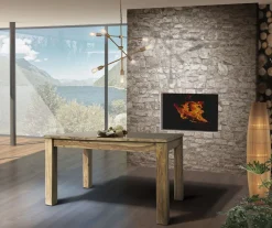 Hot Tavolo Tavolo davos allungabile   in OFFERTA OUTLET Tavoli