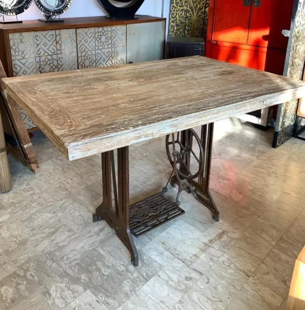 Online Tavolo Tavolo fisso teak kecil 120 cm in OFFERTA OUTLET -33% Tavoli