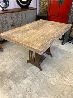 Online Tavolo Tavolo fisso teak kecil 120 cm   in OFFERTA OUTLET -33% Tavoli