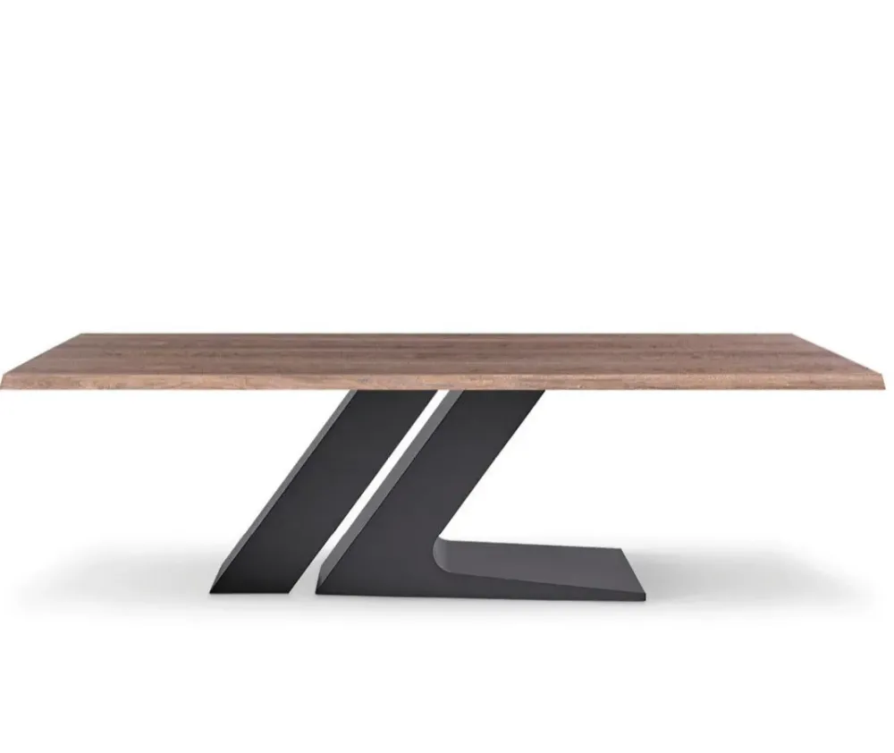 Bonaldo Tavolo Tavolo in legno rovere natur c/nodi tl250 di scontato del 51%- Tavoli