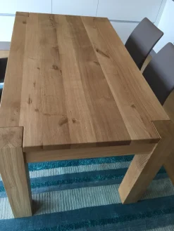 Collezione esclusiva Tavolo Tavolo in rovere massello in OFFERTA OUTLET -48%- Tavoli