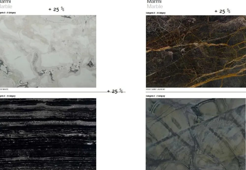 Tavolo Tavolo luxury marmo design in marmo Fisso scontato 32%^Md work Outlet