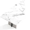 Tavolo Tavolo luxury marmo e pelle   a prezzo scontato^Md work New