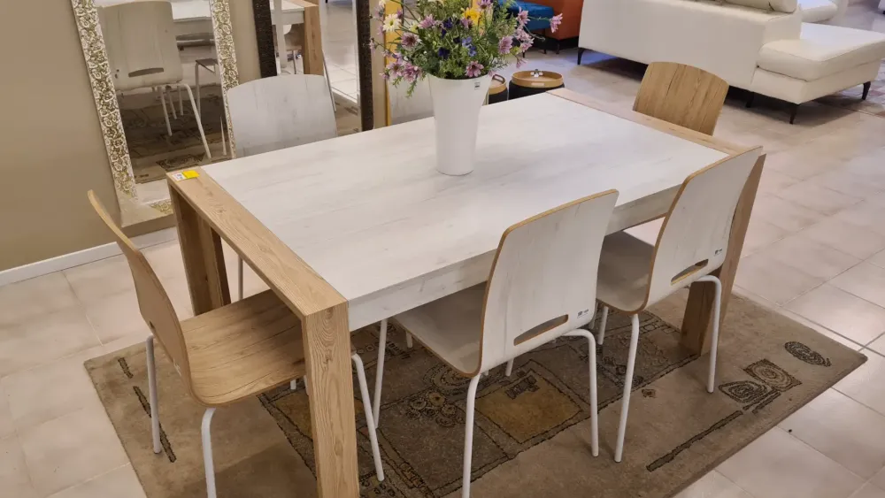 Best Tavolo Tavolo milano + sedie folra in OFFERTA OUTLET -50% Tavoli