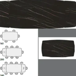 Mobilificio Bellutti Tavolo Tavolo modello golden a prezzo scontato- Tavoli