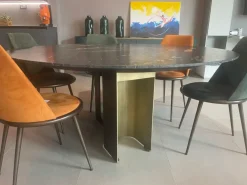 Cantori Tavolo Tavolo rotondo mirage in OFFERTA OUTLET -40%- Tavoli