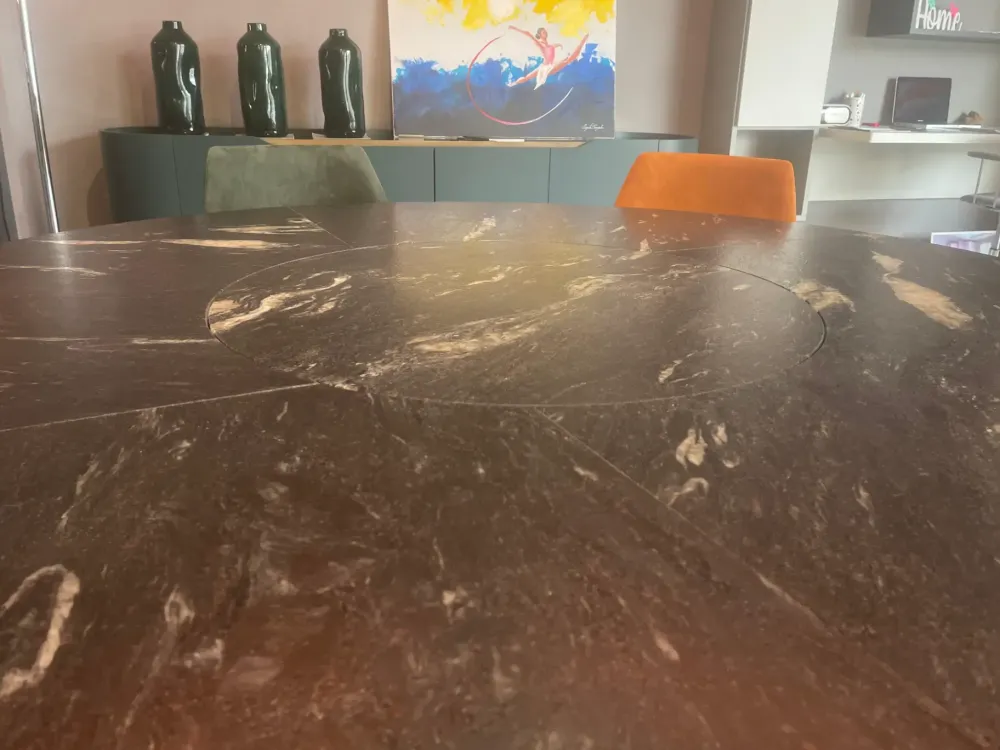 Cantori Tavolo Tavolo rotondo mirage in OFFERTA OUTLET -40%- Tavoli