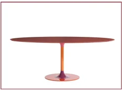 Kartell Tavolo Thierry xxl ovale in vetro Fisso scontato 43%- Tavoli