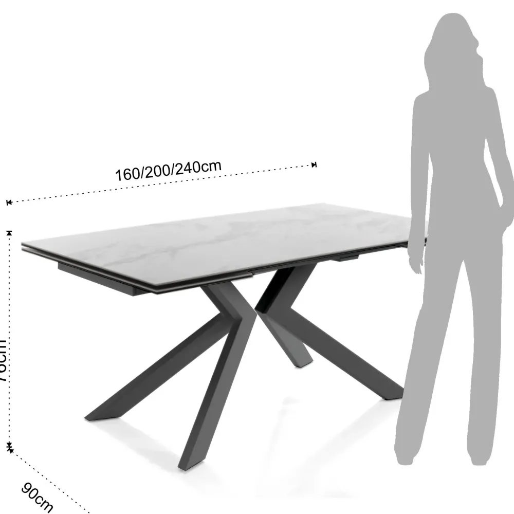 Tomasucci TAVOLO Stera evolution 50% SCONTATO a PREZZI OUTLET- Tavoli